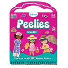 Skillmatics Reusable Sticker Activity Book - Peelies, 100+ Reusable Stickers for Ages 3, 4, 5, 6, 7