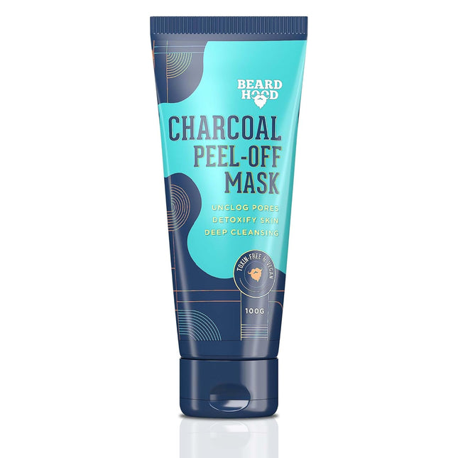 Beardhood Activated Charcoal Peel Off Mask,100g