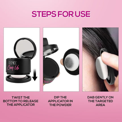RENEE Cover-Up Hair Powder 4gm - Black 4gm