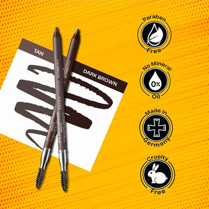 FACES CANADA Ultime Pro Eyebrow Defining Pencil Dark Brown -1.2g