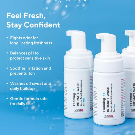 Cos-IQ Brightening Intimate Wash for Men, 100ml