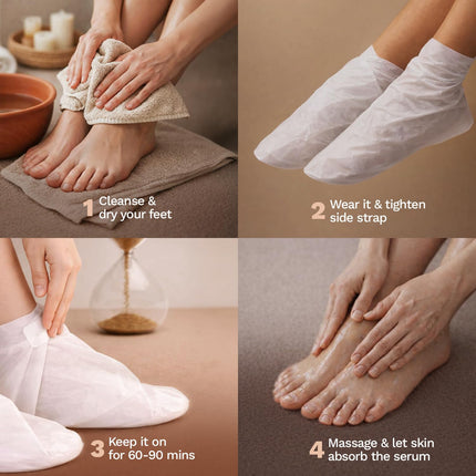 Furr Glycolic Acid & Salicylic Acid Peeling & Exfoliating Foot Mask