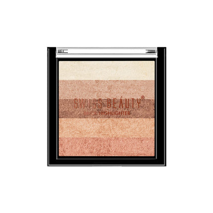 Swiss Beauty Brick Highlighter + Bronzer - 7g