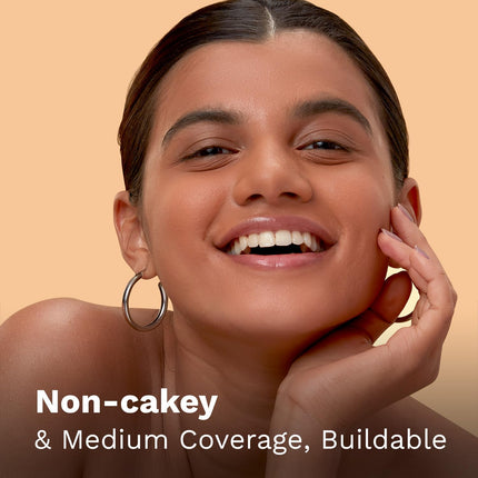 Pilgrim Medium Classic Nude Serum Liquid Foundation, Matte & Poreless,30 ml