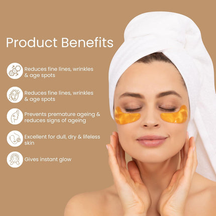 Glamveda Pure Glow Gold Peel Off Mask-100gm