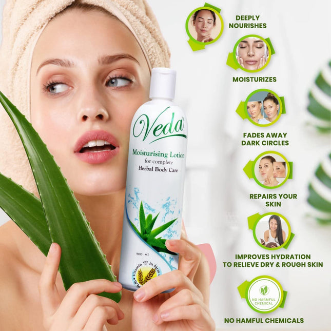 VEDA Herbal Moisturizer Body Lotion -500ml
