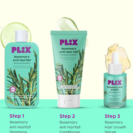 PLIX - THE PLANT FIX Fix Rosemary Advanced Anti Hair Fall Shampoo & Serum -440G