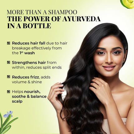 Just Herbs 8 in 1 Root Nourishing Amla Neem Hair Fall Control Shampoo-200ml