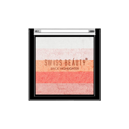 Swiss Beauty Brick Highlighter + Bronzer - 7g