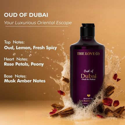 THE LOVE CO. Oud of Dubai Body Wash 250ml