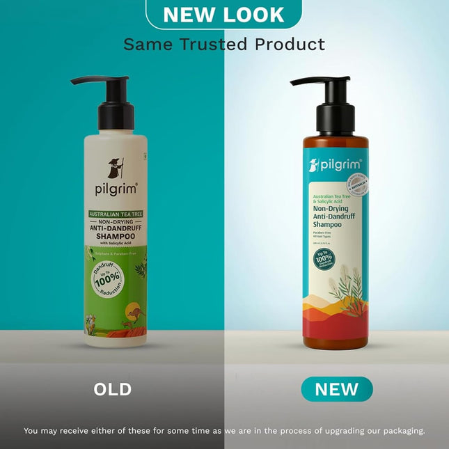 Pilgrim Australian Tea Tree Non-Drying Anti-Dandruff Shampoo 200 ml