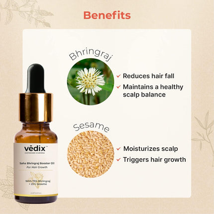 Vedix Customised Ayurvedic Hair Oil - 10ml