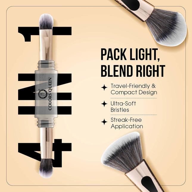 Colors Queen 4 in 1 Multifunctional Makeup Brush