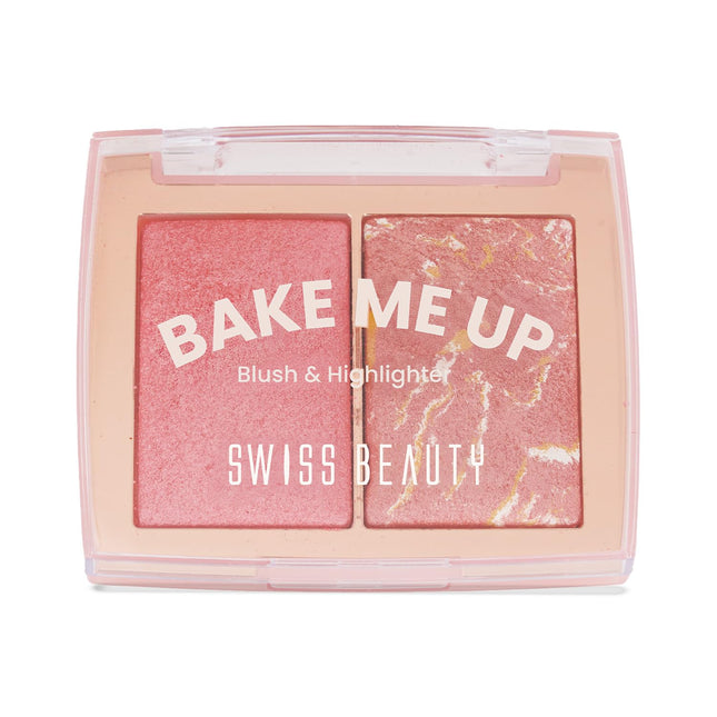 Swiss Beauty Bake Me Up Blush & Highlighter-12g