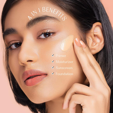 LoveChild Masaba Skip Everything 4-in-1 Skin Tint, Primer-10ML