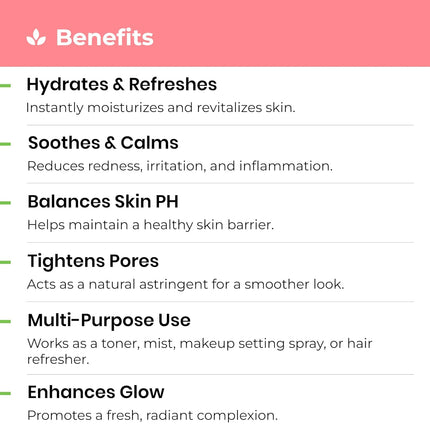 Avimee Herbal Gulabo Premium Rose Water Toner | For All Skin Types | 110 ml