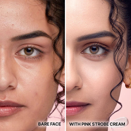 Sotrue Strobe Cream Combo Pack of 2, Gold and Pink - 30gm Each | Primer + Highlighter + Moisturizer