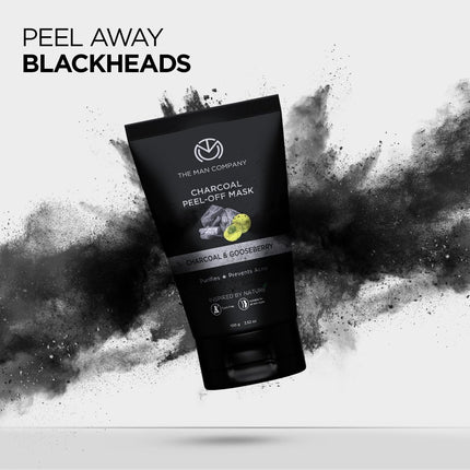 The Man Company Activated Charcoal Peel Off Face Mask-100gm