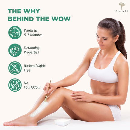 Azah Bikini Wax Powder for Women [100gm]