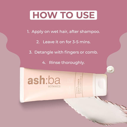 Ashba Botanics Nourishing Conditioner for Dry&Frizzy Hair-200ml