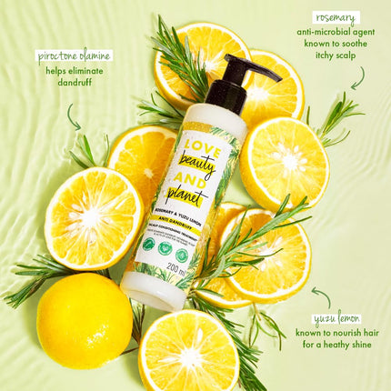 Love Beauty And Planet Rosemary & Yuzu lemon Scalp Conditioning 200ml