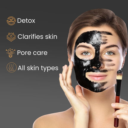 Glamveda Activated Charcoal Peel Off Mask-100gm