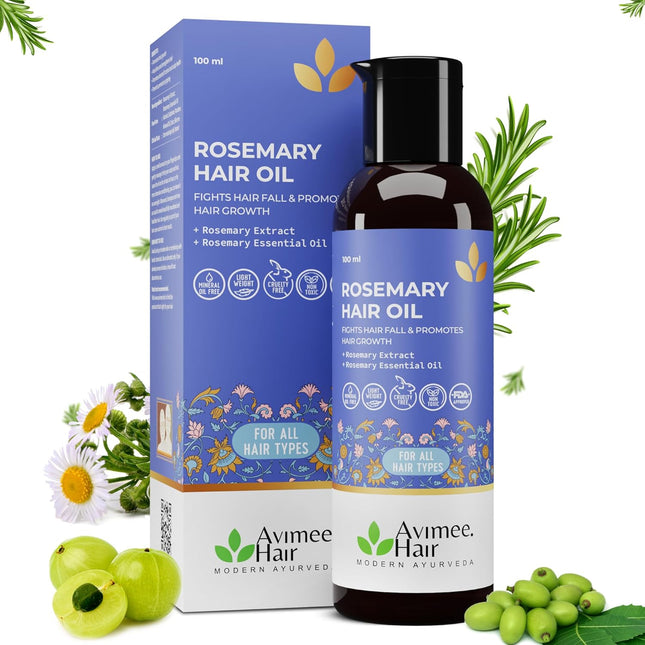 Avimee Herbal Rosemary Oil for Hair| For Hair Growth-100ml