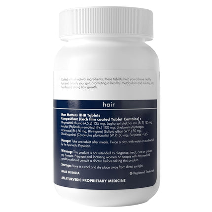 Man Matters Hair Health Booster 60 Tablets