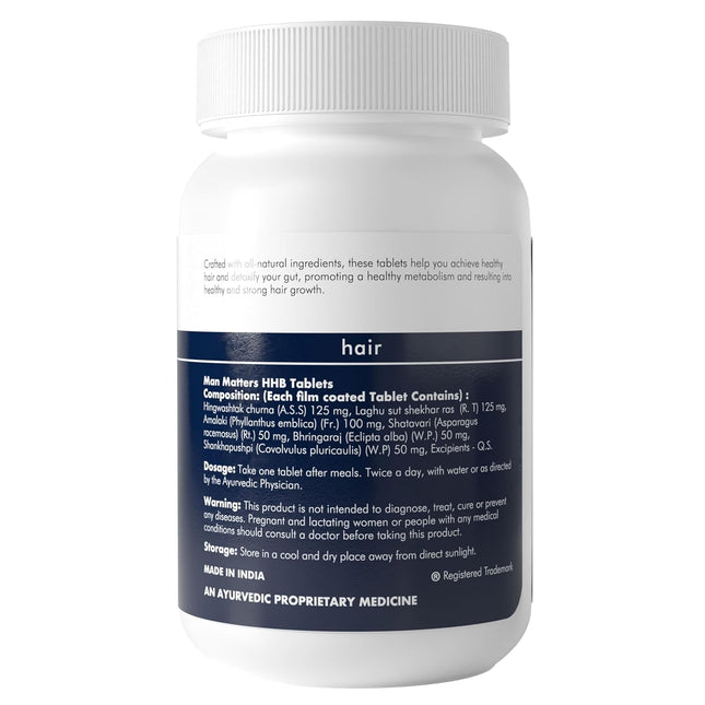 Man Matters Hair Health Booster 60 Tablets