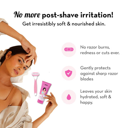 Plush All Natural Shaving Gel Normal-Sensitive Skin - 100gms