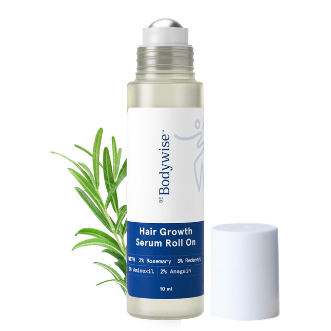 Be Bodywise Rosemary Hair Growth Serum (Roll On) | 3% Redensyl & 2% Anagain