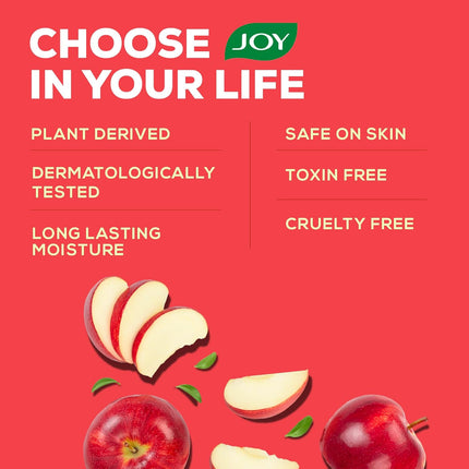 Joy Skin Fruits Moisturizing Skin Cream With Apple, Jojoba & Almond Oil (500ml)