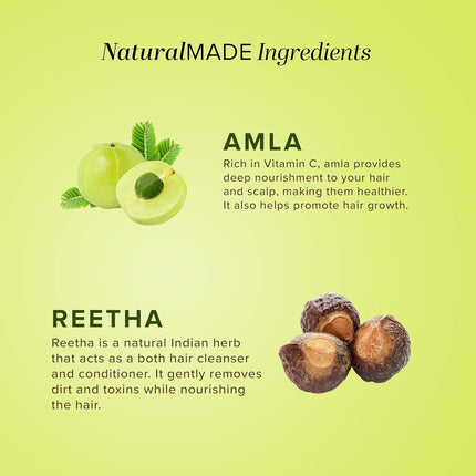 Khadi Natural Amla & Reetha Shampoo-210ml