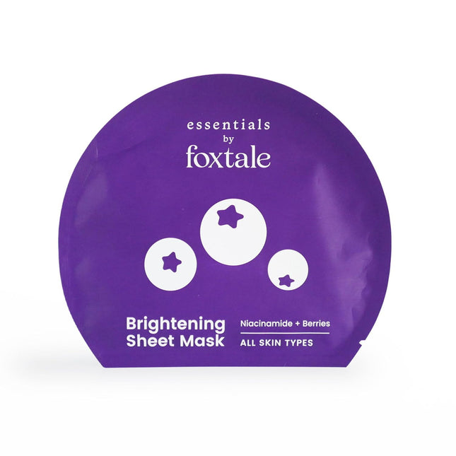 Foxtale Brightening Sheet Mask with Niacinamide and Berries 26g