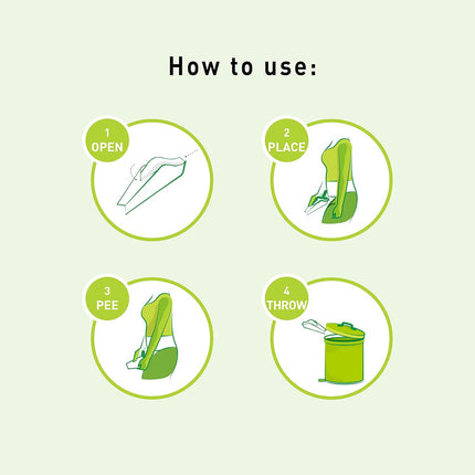 PEE BUDDY Funnels Disposable Female Urination Device