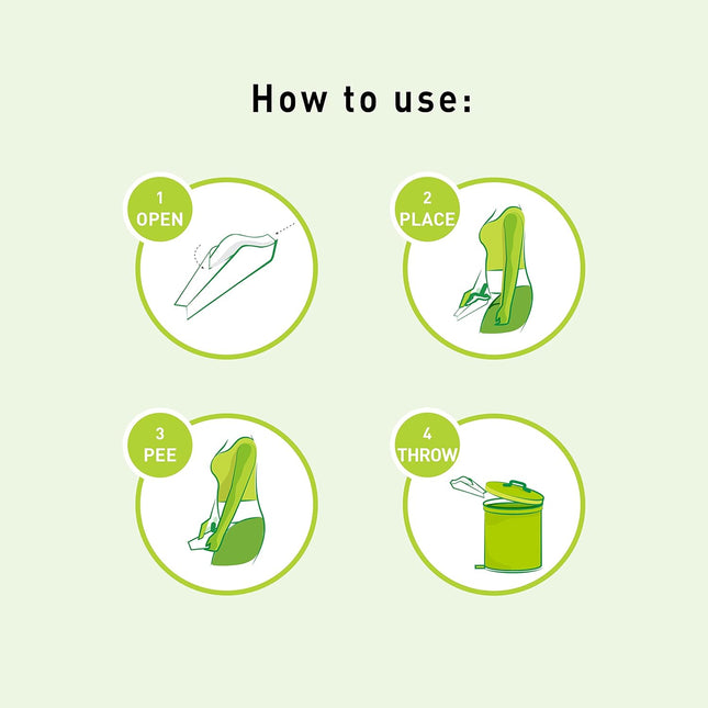 PEE BUDDY Funnels Disposable Female Urination Device