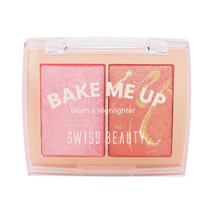 Swiss Beauty Bake Me Up Blush & Highlighter-12g
