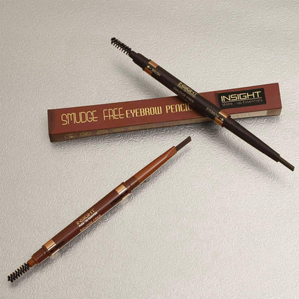 INSIGHT Smudge Free Eyebrow Pencil with Spoolie -30gm