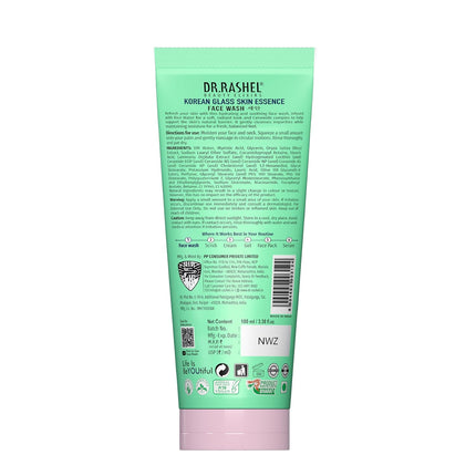 DR.RASHEL Korean Face Wash | With Rice Water & 1% Ceramide Complex-100ML