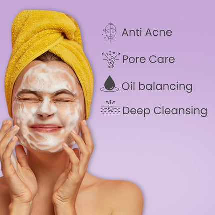 Glamveda Glycolic Acid & 0.05% & Salicylic Acid Face Wash-100ml