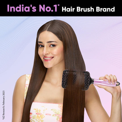 Vega Paddle Hair Brush with Cleaning Comb
