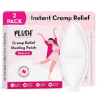 Plush 8+ Hour Instant Cramp Relief Heating Patch (Pack of 2)