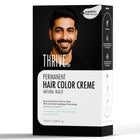 ThriveCo Permanent Hair Color Creme | 100% Grey Hair Coverage -70 ml