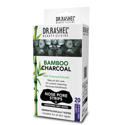 DR.RASHEL Bamboo Charcoal Nose Pore Strips -20Pcs