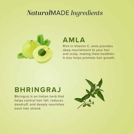 Khadi Natural Amla & Bhringraj Cleanser Shampoo -210ml