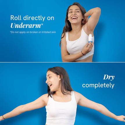 Be Bodywise 4% Aha Bha Underarm Roll On | with 2% Lactic Acid, 1% Mandelic Acid, 1% Salicylic Acid | 50 ml