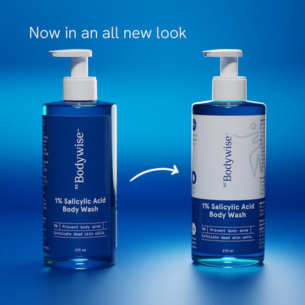 Be Bodywise 1% Salicylic Acid Body Wash 375 ml