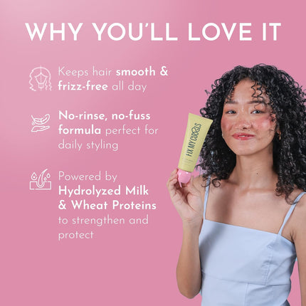 Fix My Curls Leave In Cream | Enriched with Jojoba Oil & Nigella Sativa Seed Oil - 100g