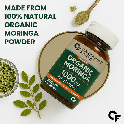 Carbamide Forte Organic Moringa Tablet with 1000mg- 60 Tablets