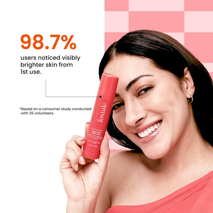 Foxtale Vitamin C Super Glow Moisturizer with Niacinamide & Peptides  50ml, Cream